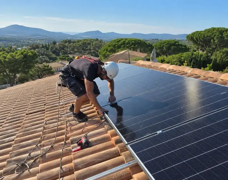 Installateur panneaux solaires Saint-Nazaire-les-Eymes — pose photovoltaïque sur toiture