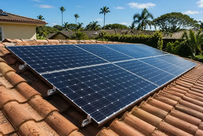 Installation de panneaux solaires à Saint-Nazaire-les-Eymes